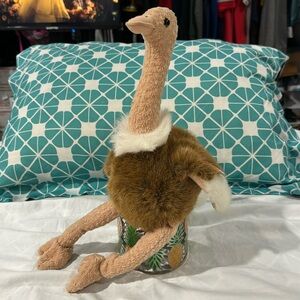 Ty 12” ostrich beanie baby Stretch